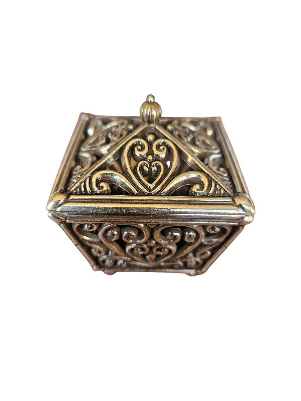 Brighton Silver Trinket Box